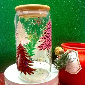 UV-DTF Christmas glass cup, beer can glass, libbey cup